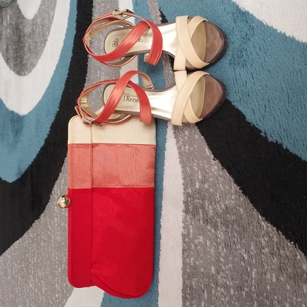 J.Renee pumps and matching purse
